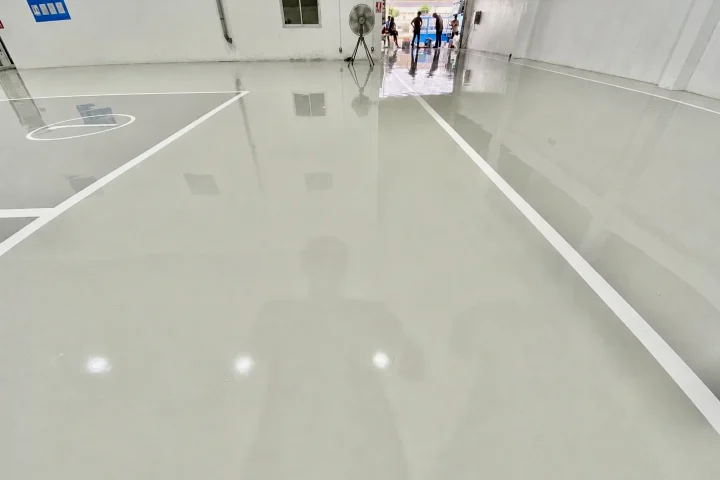 งานพื้น Epoxy ภายในพื้นที่ใช้งาน