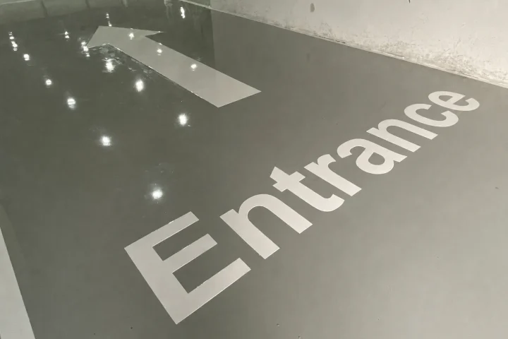 งานพื้น Epoxy ภายในพื้นที่ใช้งาน