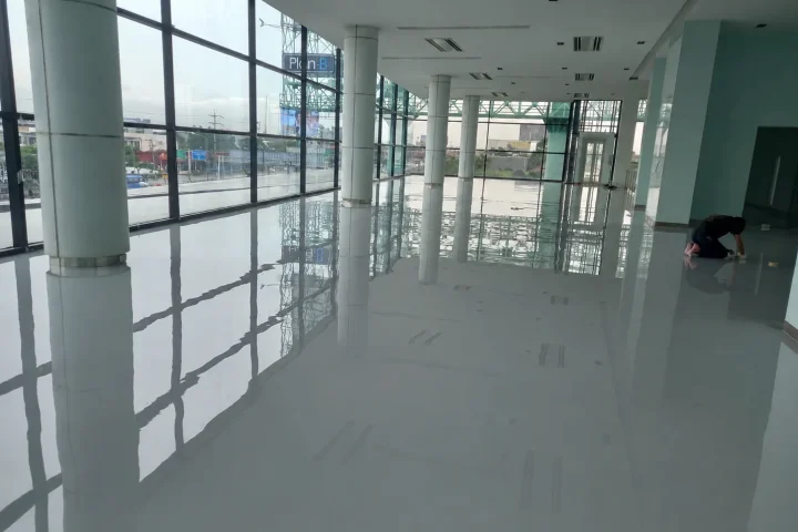 งานพื้น Epoxy ภายในพื้นที่ใช้งาน