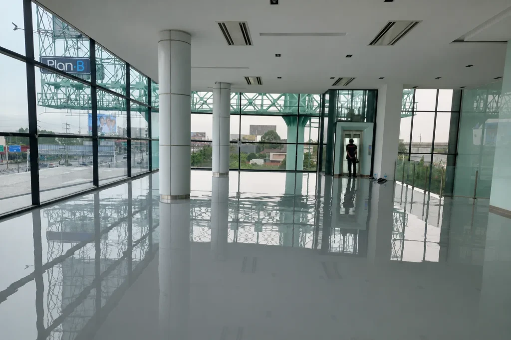 งานพื้น Epoxy ภายในพื้นที่ใช้งาน