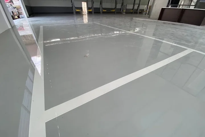 งานพื้น Epoxy ภายในพื้นที่ใช้งาน