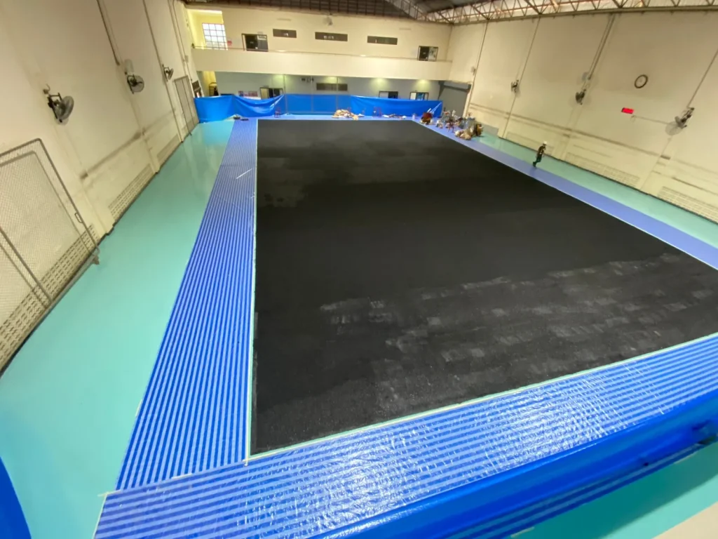 งานพื้น Epoxy ภายในพื้นที่ใช้งาน
