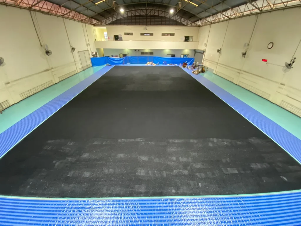 งานพื้น Epoxy ภายในพื้นที่ใช้งาน