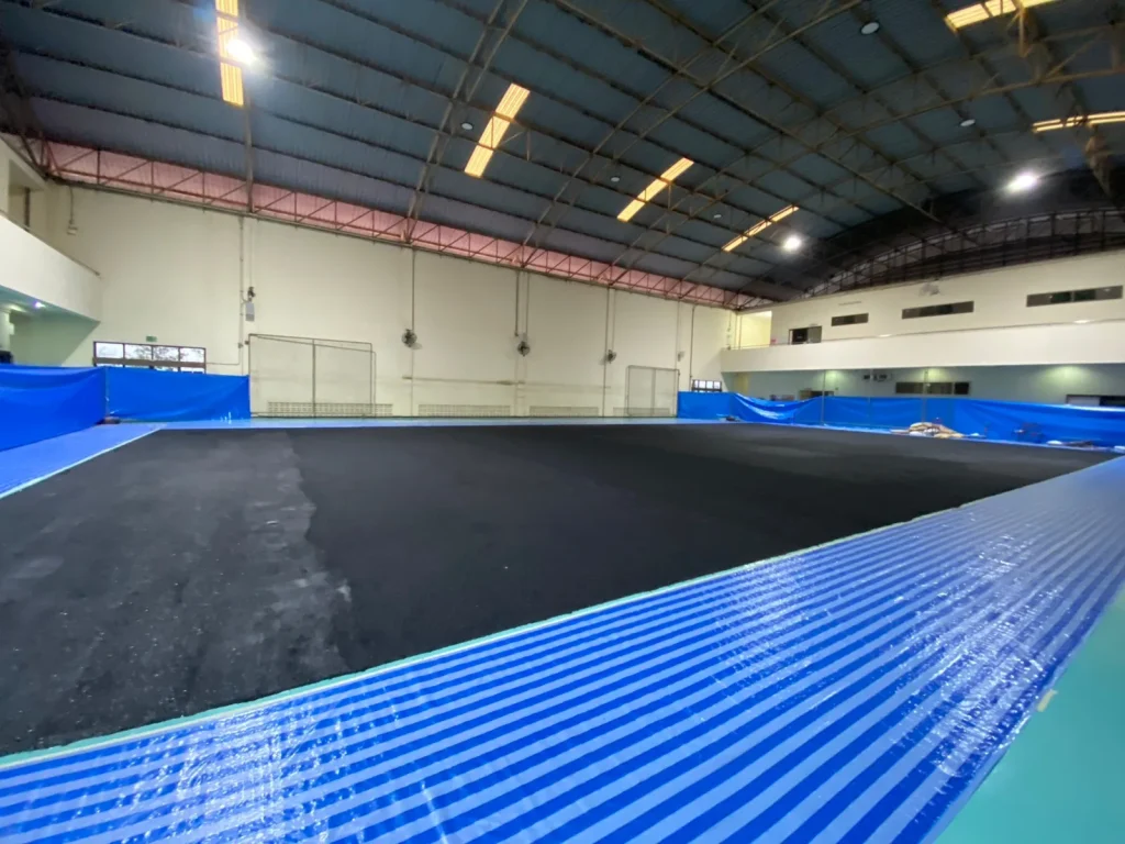 งานพื้น Epoxy ภายในพื้นที่ใช้งาน