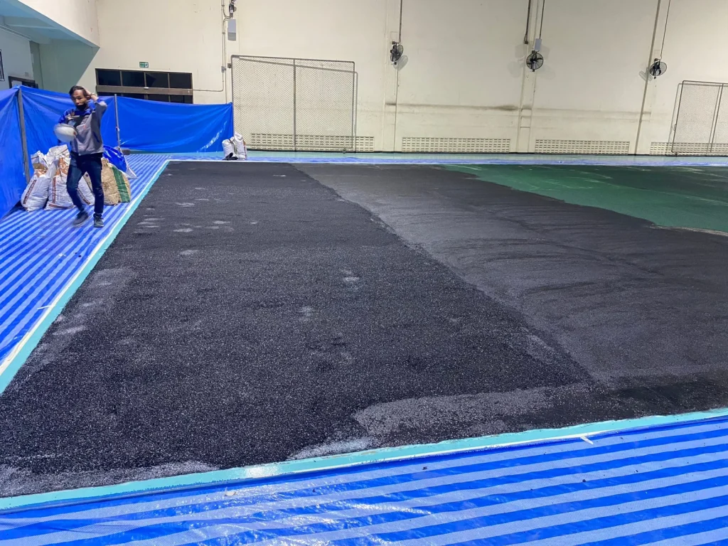งานพื้น Epoxy ภายในพื้นที่ใช้งาน